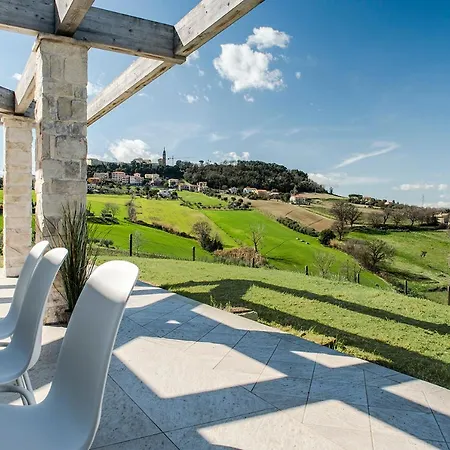 Tramonto - Camerano, Meravigliosa Con Giardino Panoramico *