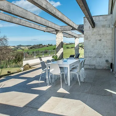 Tramonto - Camerano, Meravigliosa Con Giardino Panoramico *